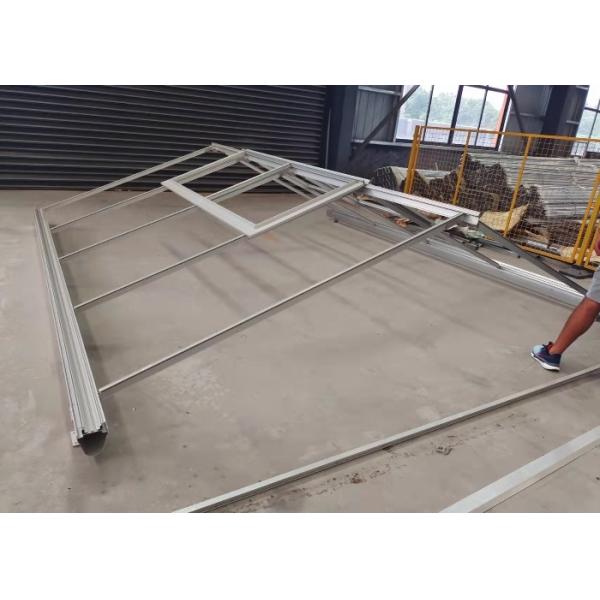 10x10 10x12 10x6 Aluminum Venlo Glass Greenhouse Grow Rose With Cooling System Ventilation System