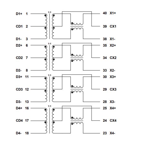 7490240140 Datasheet Schematic