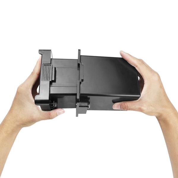 Portable pull-out replaceable lithium battery for directional anti drone jammer