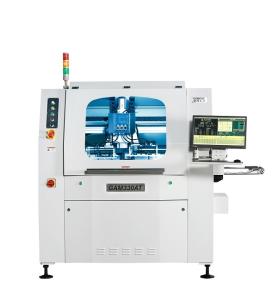 China Genitec Dual Tables PCB Depaneling Equipment PCB Cutting Machine With Precision Alignment System GAM330AT on sale