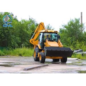 Backhoe Loader Mini Tractor With Bucket for Farm