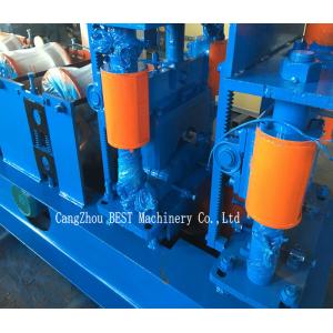 Roof Ridge Cap Cold Roll Forming Machine PLC Control with Hydraulic Cutting