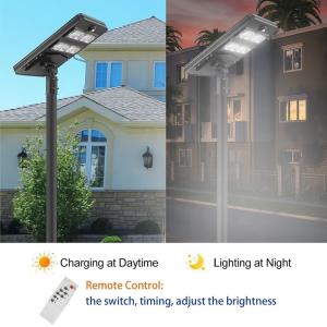 50 Watt LED Solar Panel Lights High Lumen Solar Road Lamp Integrated All In One