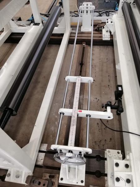 Quality Precise Temperature Control Paper Laminating Machine By PLC With Thinner Coating White and Blue Machine for sale