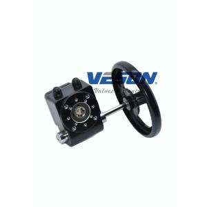 China Rotary Valve Actuator Declutchable Manual Override Gearbox Hand Wheel on sale