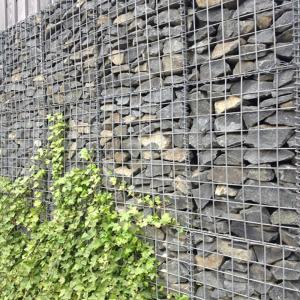 High Strength Gabion Retaining Wall Anti Rust Welded Gabion Box Cage For Flood
