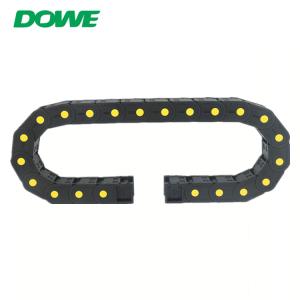 H25x77 Enclosed Towline Yellow Strength Customized Combine Nylon Tow Chain