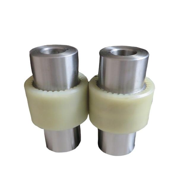 Mechanical Precision Curved Tooth Flexible Gear Coupling Nylon Sleeve Hard