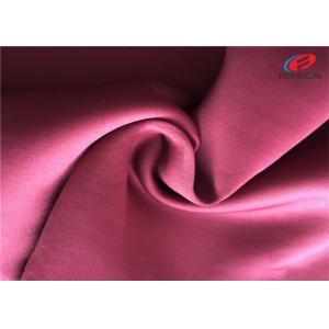 China Polyester And Spandex Weft Knitted Fabric 300gsm Sandwich Scuba Fabric on sale