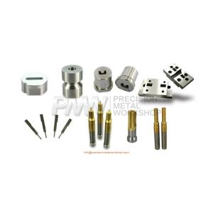 Precision Custom Punches and dies set with custom design, process including EDM