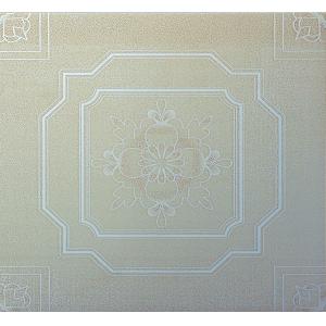 Pressed Textured Aluminum Ceiling Artistic , Embossed False Ceiling Tiles for