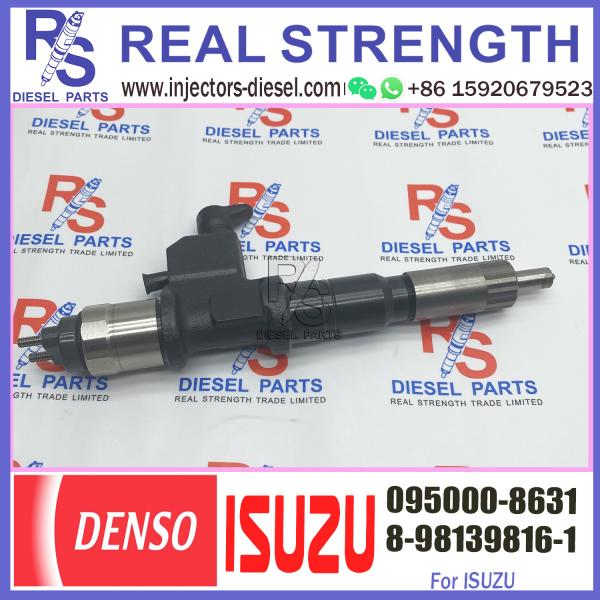 Diesel engine Common Rail Fuel Injector 095000-8633 095000-863# 095000-8631 For ISU-ZU 8-98139816-0 8--98139816-3