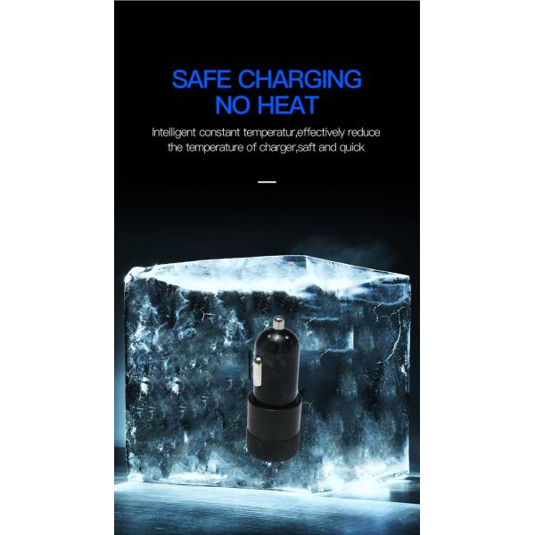 12V Dual USB Fast Car Phone Charger Adapter 3.0A For Mobile Phone