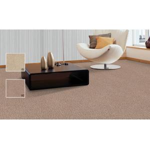 Machine Made Household Wool Berber Carpet With Latex / PVC Back Gray