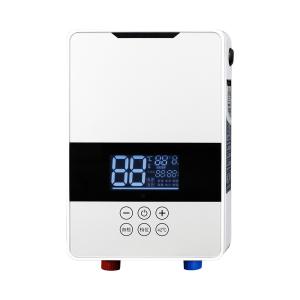 China 220V 5500W Tankless Shower Small Electric Instant Hot Water Heater on sale