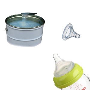 High Transparency Food Grade LSR Liquid Silicone Rubber with 50 Shore A Hardness