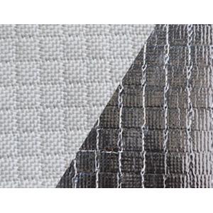 Fire Retardant Aluminized Fiberglass Fabric ALFW600 With Strong Light Reflection