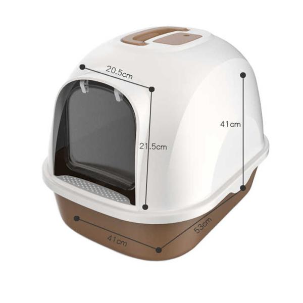 Fully Enclosed Cat Litter Toilet For Multi Cat Households OEM / ODM Distribution