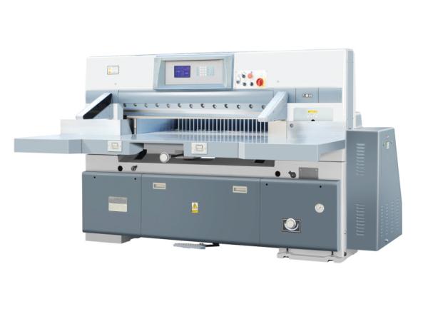 Quality Program-control Paper Sheet Cutter, High precision, Computer control, Blue Screen or Touch Screen for sale