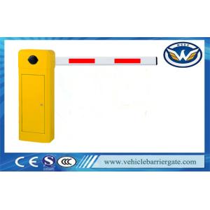 Intelligent Car Park Barrier System , Electric Barrier Gate Straight / Folding /
