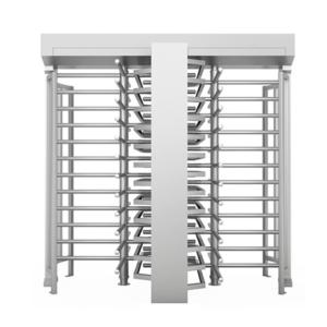 1.5mm Thickness SS304 Double Lane Full Height Turnstile