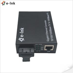 Media Converter 10 / 100 / 1000M Full-Duplex / Half-Duplex Auto-Sense