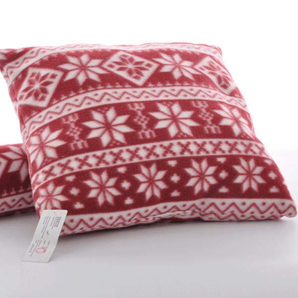 Machine Washable Fleece Blanket And Pillow Polar Breathable Christmas Soft