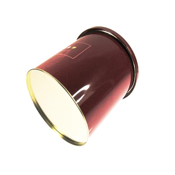 Child Proof Empty Tin Box For Medical / Small Round Metal Containers