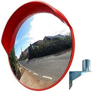 120cm External Convex Mirror with Hood Parking Lots Reflective Safety Convex