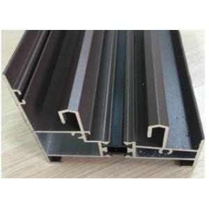 Champagne Anodizing Aluminium Sliding Window Profile Sound Insulation