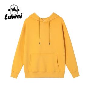 Drawstring Blank Plain Heavy Duty 330g Bluza Premium Cotton Polyester Men