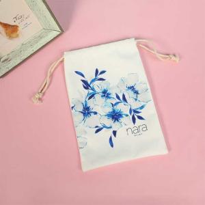 Drawstring Pouch Grocery Nonwoven Drawstring Bag Breathable 180Gsm