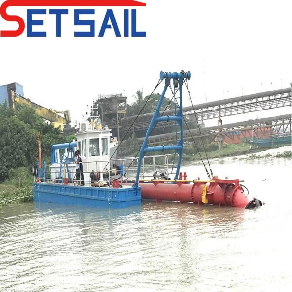 Max. Discharge Distance over 5 Kilometer Cutter Suction Dredging Ship in