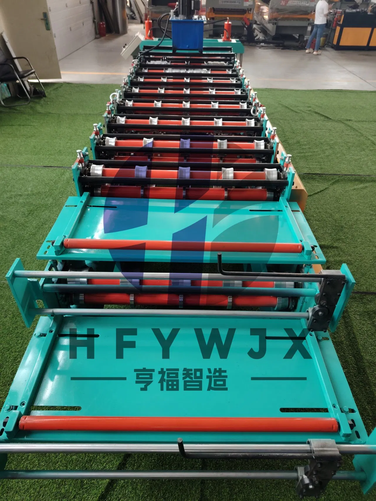 Automatic Double Layer Roll Forming Machine 11row Roofing Roll Formers
