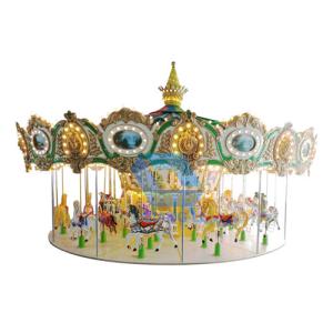 Popular Theme Park Carousel Customized Electric Indoor Merry Go Round