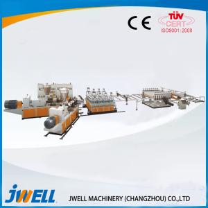 Pvc Foam Board Plastic Pelletizing Machine High Cooling Efficiency Polyvinyl