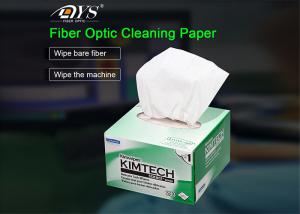 China 100% wood pulp Kimtech Wipes Kimberly Clark Fiber Connector Cleaning Paper on sale