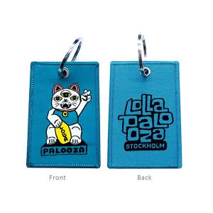 Gifts Polyester Handmade Weavable Keyring with Customization Availability