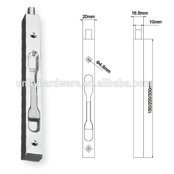 Front Door Pull Handles , Metal Door Pull Handles Stainless Steel Material