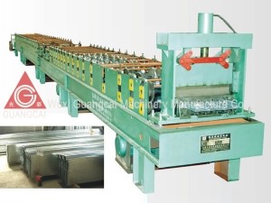 Quality Floor Tiles Manufacturing Machines With 5T Passive Decoiler PLC Control Cabinet for sale