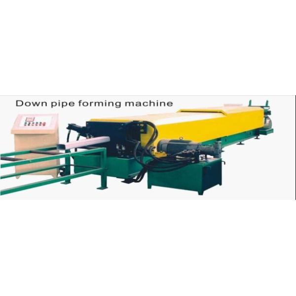 7.5KW Downspout Pipe Roll Forming Machine with Passive / Hydraul Single or