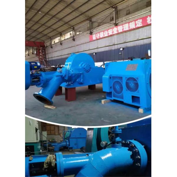 Hydro Power Equipment Turgo Turbine Water Turbine Generator 5t-20t Rated Head 50