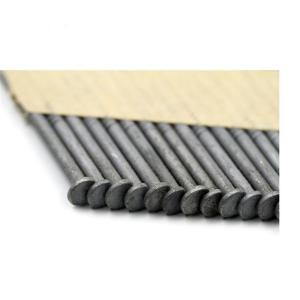 Flat Head Paper Collated Framing Nails , 34 Degree Framing Nails With Screw