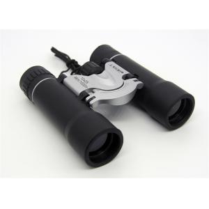 Black Folding Bird Watching Binoculars , 10x25 Compact Binoculars For Bird