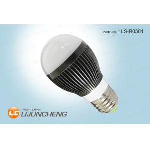 Convenient 85 - 240V 50/60HZ Clear / Frosted Energy Saving LED Ball bulb 3w for