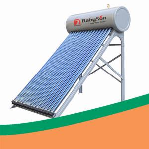 China Color Coated Steel 200L High Pressure Solar Water Heater BABYSUN on sale