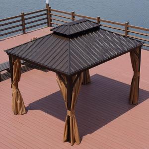 Outdoor Hardtop Gazebo Gazebos With Polycarbonate Roof Patio Hardtop Gazebo