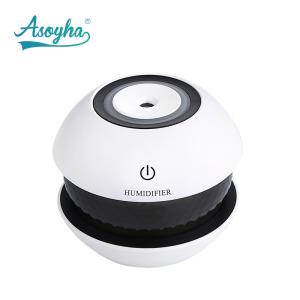 150ml Mini Portable Cool Mist Humidifier Colorful Night Light For Car & Home