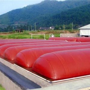 China Low Pressure Biogas Digester Tank Featuring Retention Time 15 To 30 Days and Biogas Outlet Including Safety Valve for Operation on sale