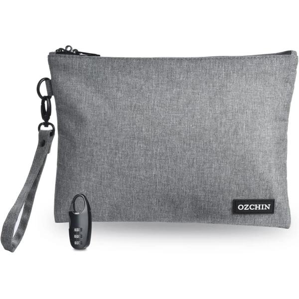 Single- Cash Handling Security Bags Durable Tamper Evident Deposit Bags Ideal